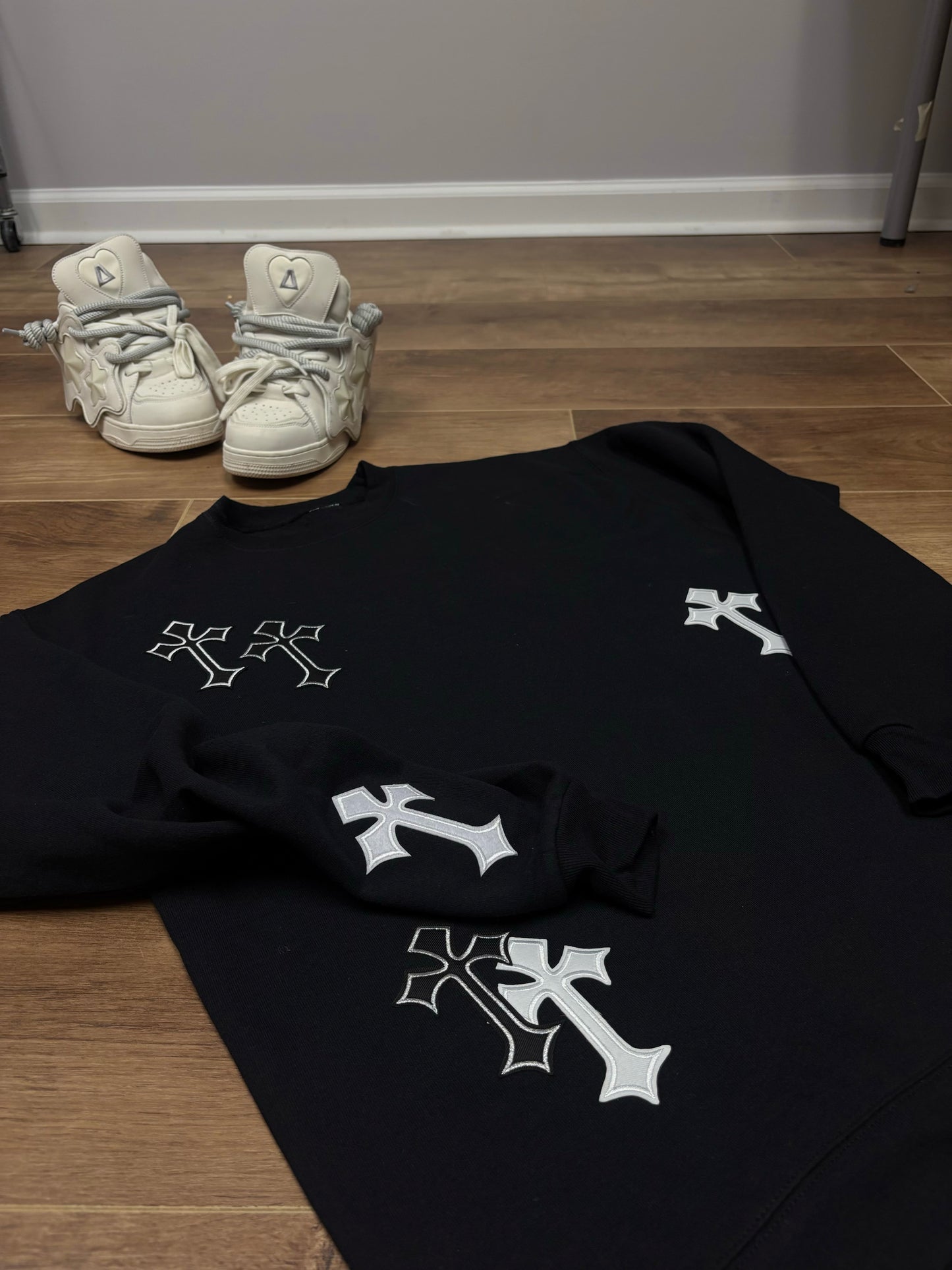 diamond 'Psalm 139' crewneck